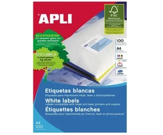 Uzlīmes APLI ILC ar izmēru 70x37mm, 25 loksnes/24 uzlīmes loksnē (10818)