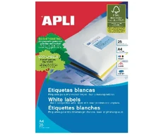 Uzlīmes APLI ILC ar izmēru 70x37mm, 25 loksnes/24 uzlīmes loksnē (10818)