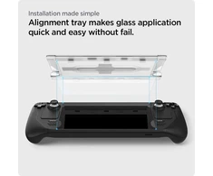 Apsauginis stiklas Spigen GLAS.TR „EZ FIT” STEAM DECK CLEAR