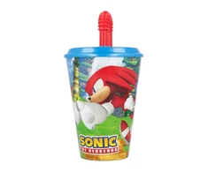 Stor Puodelis su šiaudeliais 430 ml Sonic