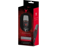 Mikrofonas VARR GAMING MICROPHONE MINI + TRIPOD juodas