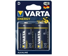 Varta 4120 D2 Alkaline LR20 1.5V Batteries (2pcs) (EU Blister)