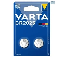 VARTA CR2025 3V ličio monetų baterijos, 2 vnt.
