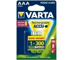 Varta Recharge Accu Recycled AAA 1000 mAh 2vnt