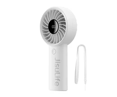 „Jisulife“ nešiojamasis ventiliatorius „Life4“, 3600 mAh, nešiojamas USB ventiliatorius – pilkas