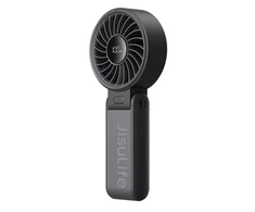 Mini ventiliatorius Jisulife nešiojamas ventiliatorius Life7 3600mAh nešiojamas USB ventiliatorius – juodas