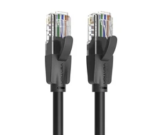 Vention UTP CAT6 RJ45 Ethernet tinklo kabelis 1000Mbps 20m Juodas