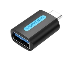Vention USB adapteris CDUB0, USB-C kištukinis USB 3.0 lizdas (juodas)