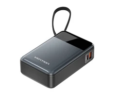 „Vention“ 20000mAh 65W su integruotu USB-C laidu