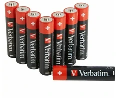 Verbatim AAA šarminė baterija LR03 8vnt 49502