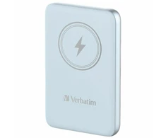 Verbatim Powerbank indukcinis `n` Go 15W 5000mAh belaidis Magnetic mėlynos spalvos 32242
