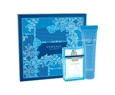 Versace Man Eau Fraiche EDT rinkinys vyrams (EDT 100 ml + Dušo želė 150 ml)