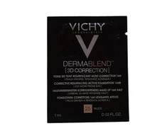 Vichy, DERMABLEND, Colour Correcting, Liquid Foundation, 25, Nude, 1 ml *Sample