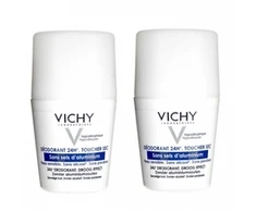 "Vichy" dezodoranto kamuoliukų rinkinys jautriai odai 2 x 50 ml