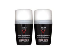 Vichy Homme 72H Extreme-Control Anti Perspirant antiperspirantas vyrams, 2 x 50 ml