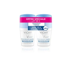 "Vichy" mineralinio dezodoranto rutuliukų rinkinys (mineralinis dezodorantas) 2 x 50 ml
