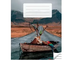 Victor Stationery Ou Sąsiuvinis linijomis, 36 lapai. Vidinių lapų gramatūra – 90 g/m2.