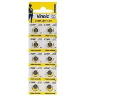 Vinnic AG3 | LR41 | SR41W | 392 | GP92A | 192 | Šarminės 1,5 V baterijos (10 vnt.)