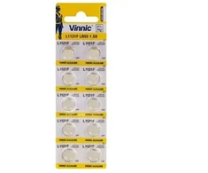 Vinnic AG8 | LR55 | SR1120W | 191 | GP91A | 391 | Alkaline 1.5V Batteries (10pcs)