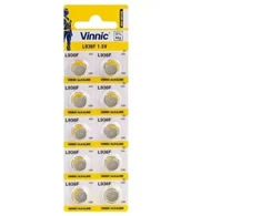 Vinnic AG9 | LR45 | SR936W | 194 | GP94A | 394 | Šarminės 1,5 V baterijos (10 vnt.)