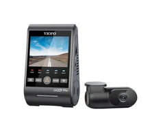 Vaizdo Registratorius - VIOFO A229 Pro 2CH-G GPS 4K Dviejų kamerų Juodas