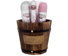 Cuba VIP rinkinys moterims (EDP, 100 ml + EDP, 35 ml + kūno purškiklis, 200 ml + kūno losjonas, 200 ml)