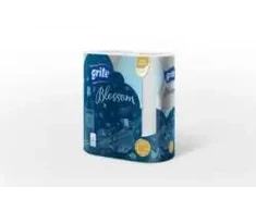 Popieriniai rankšluosčiai GRITE Blossom 88 lapeliai, 2 rulonėliai, 2 sluoksniai, celiuliozė
