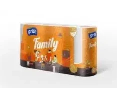 Virtuves dvieļi Grite Family, 4 ruļļi, 2 slāņu, 83 loksnes, 14.94m