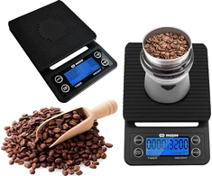 Virtuvinės svarstyklės MOZOS CAFFE ELEKTRONICZNA WAGA ZE STOPEREM DO KAWY