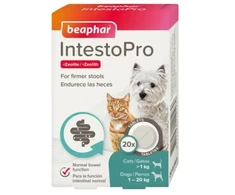 Vitamīnizēta papildbarība - Beaphar INTESTOPRO TAB S DOG/CAT 20tab