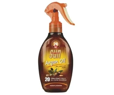 „Vivaco Sun Vital“ apsauginis aliejus nuo saulės su organiniu argano aliejumi SPF 20, 200 ml