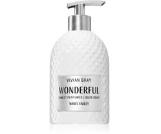 Vivian Gray Wonderful Baltas Valley Liquid Soap skystas rankų muilas, 500 ml