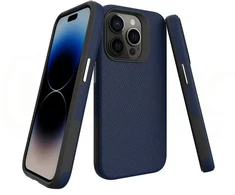 Mėlynas „Vmax Triangle“ dėklas, skirtas „iPhone 16 Pro“, tamsiai mėlynas