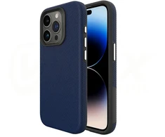 Mėlynas „Vmax Triangle“ dėklas, skirtas „iPhone 16 Pro Max / 17 Pro Max“, tamsiai mėlynas