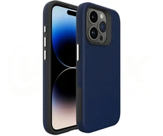 Mėlynas „Vmax Triangle“ dėklas, skirtas „iPhone 16 Pro Max / 17 Pro Max“, tamsiai mėlynas