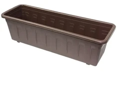 Vodar Balcony box 50cm Popular, ruda