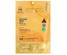VT COSMETICS VITA-LIGHT REEDLE SHOT 100 2STEP HYDROGEL MASK - dviejų žingsnių hidrogelio veido kaukė su vitaminų kompleksu, 1,5 g + 33 g