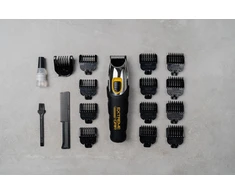 Barzdos kirpimo mašinėlė - WAHL Extreme Grip, 12 Ilgio Nustatymai, Juoda