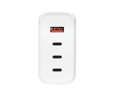 Įkroviklis jungiama į tinklą Akyga AK-CH-24 140W 3x USB-C + USB-A PD GaN 5-28V / 1.5-5A balta