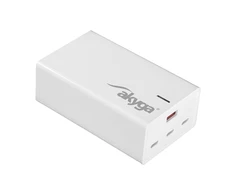 Akyga Įkroviklis USB AK-CH-25 USB-A + 3x USB-C PD 5-28V / maks. 5A 140W greitas įkrovimas 3.0 GaN