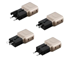 laidinis įkroviklis Energea TravelGo Adapteris 45 2xUSB-C 45W auksinis-juodas