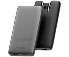 Laidinis įkroviklis Energea TravelWorld Edge 65W 2xUSB-C PD/PPS/QC3.0 (US/UK/EU) graphite