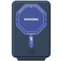Dėklas Skinarma Axis piniginė magnetinė sulankstoma trikojis tamsiai mėlyna