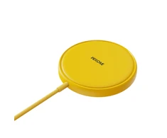 WEKOME WP-U166 atspalvių serija – „MagSafe“ 15 W indukcinis įkroviklis (geltonas)