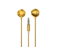 WEKOME YC05 Sakin Series – 3,5 mm laidinės ausinės (auksinės)