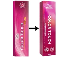 Wella Professionals Color Touch Plus 60 ml amoniako plaukų dažai 88/07 intensyviai šviesiai blondas / natūraliai rudas
