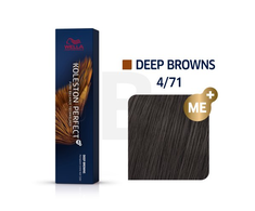 Wella Professionals Koleston Perfect Me+ Deep Browns 4/71, 60 ml