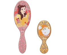 Wet Brush Wet Wet Disney Princess Belle Kit dárková sada kartáč na vlasy Original Detangler + kartáč na vasy Mini Detangler