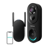Botslab 2 R810 5MP vaizdo domofonas, 360°, IP66, 5200 mAh
