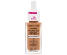 Wet n Wild Bare Focus Niacinamido odos atspalvio makiažas